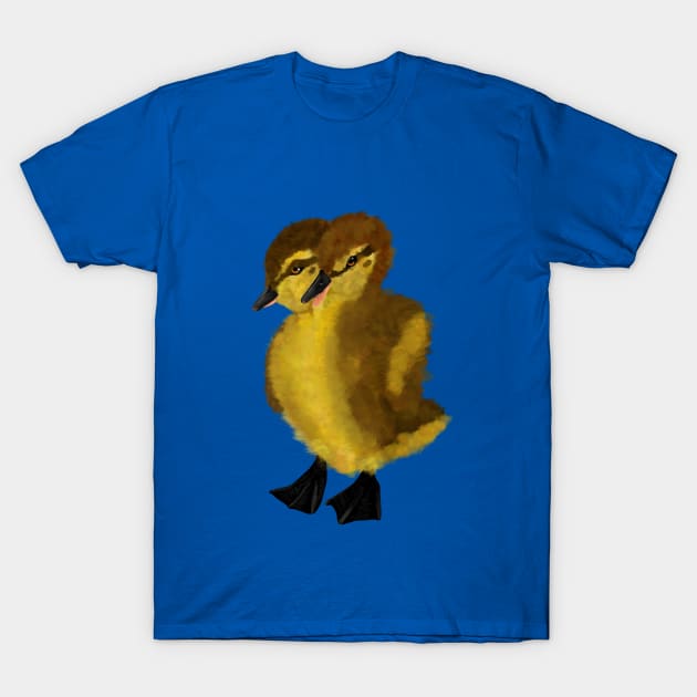 Conjoined Duckling T-Shirt by Witchvibes
